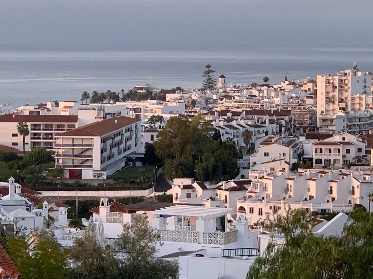 Playa Burriana, Tva Terasser, Havsutsikt, Pool Nerja Ngoại thất bức ảnh