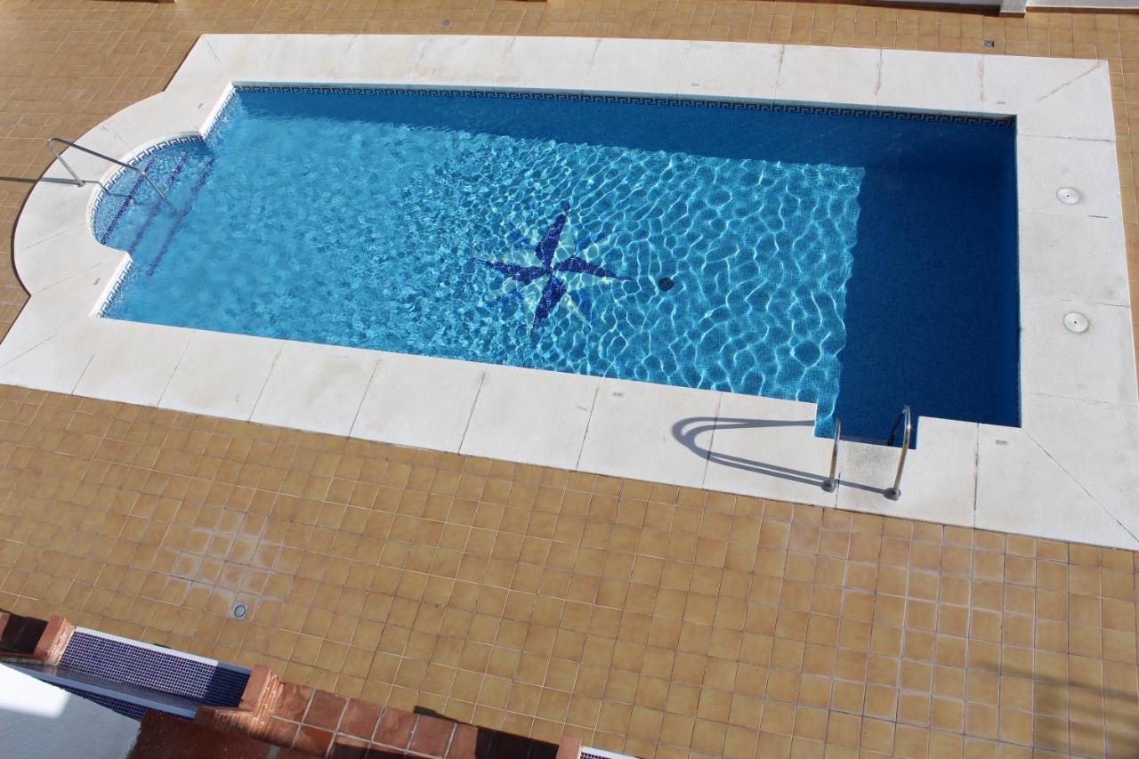 Playa Burriana, Tva Terasser, Havsutsikt, Pool Nerja Ngoại thất bức ảnh