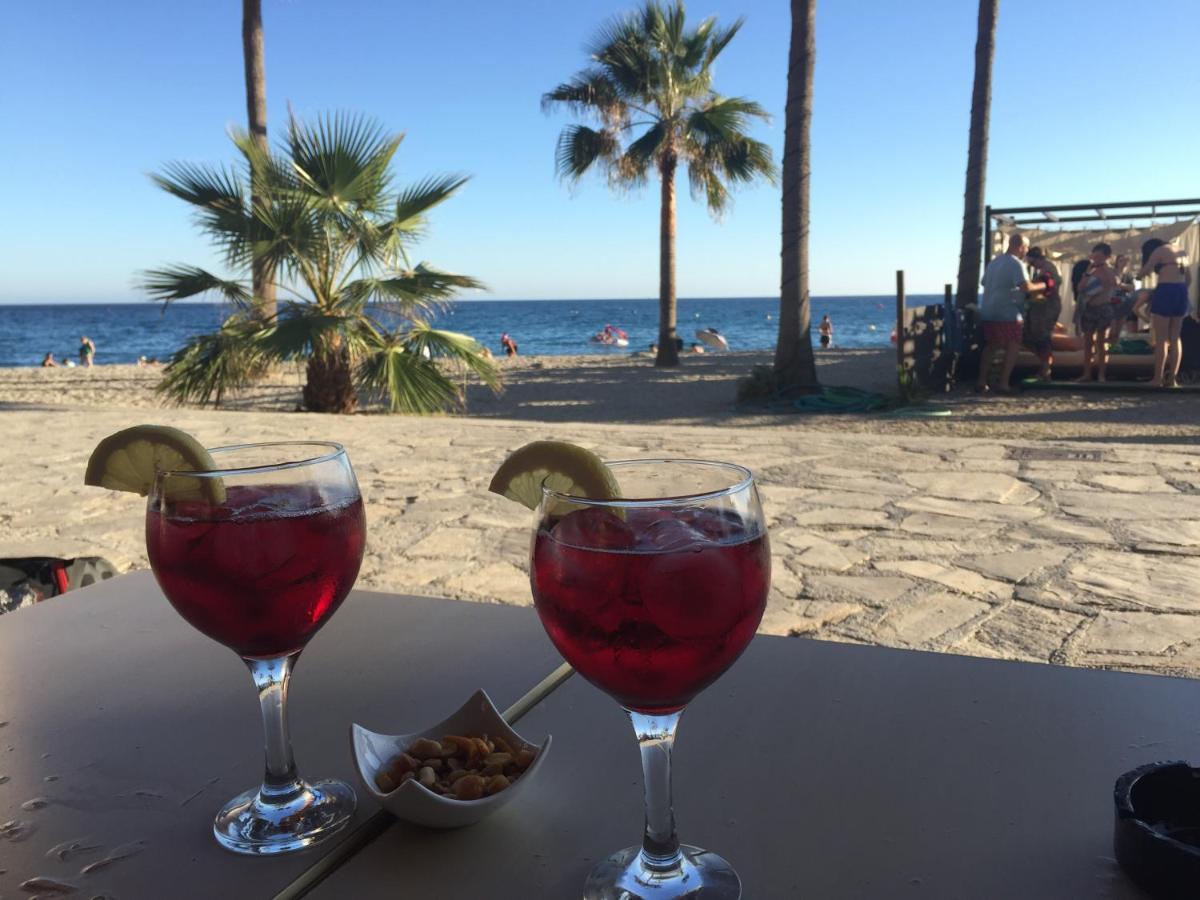 Playa Burriana, Tva Terasser, Havsutsikt, Pool Nerja Ngoại thất bức ảnh