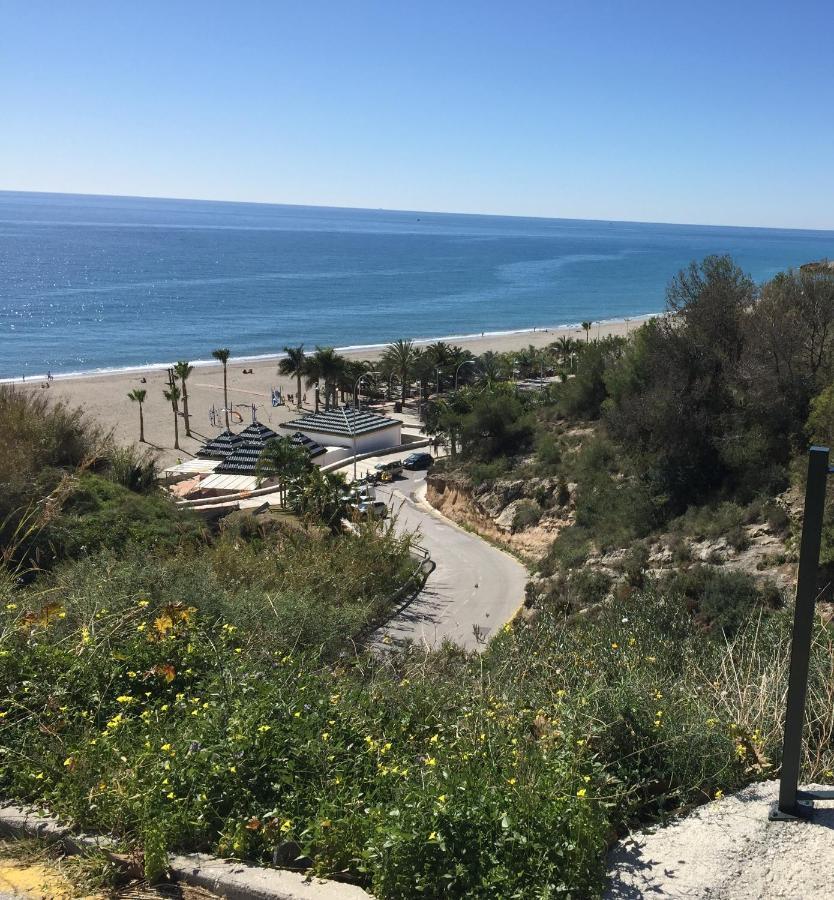 Playa Burriana, Tva Terasser, Havsutsikt, Pool Nerja Ngoại thất bức ảnh