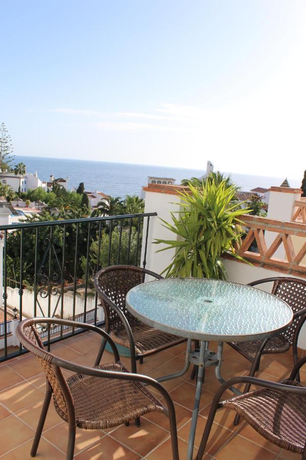 Playa Burriana, Tva Terasser, Havsutsikt, Pool Nerja Ngoại thất bức ảnh