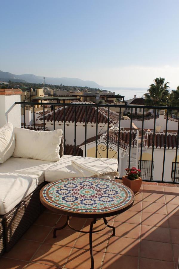 Playa Burriana, Tva Terasser, Havsutsikt, Pool Nerja Ngoại thất bức ảnh