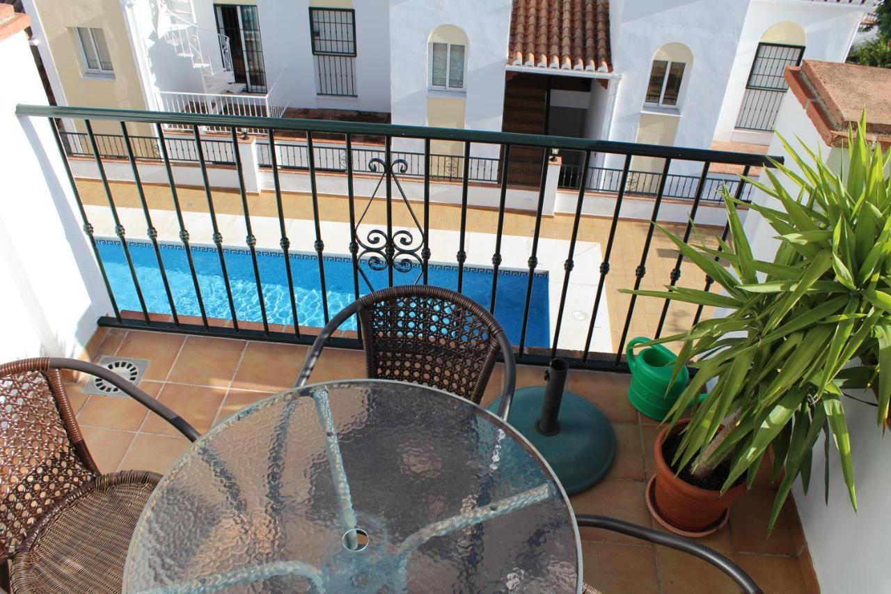 Playa Burriana, Tva Terasser, Havsutsikt, Pool Nerja Ngoại thất bức ảnh